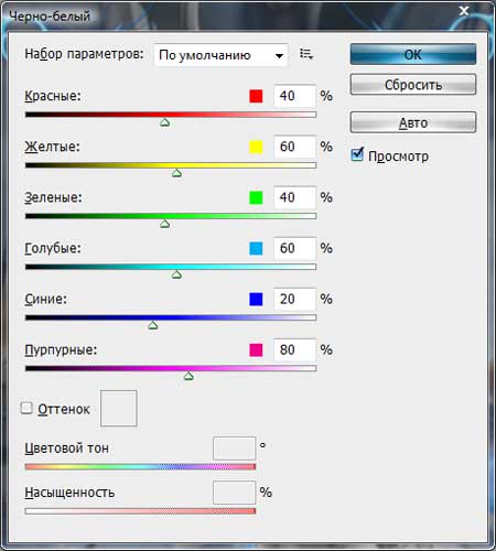 Как сделать фотографию черно белой