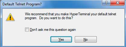 HyperTerminal для windows 7
