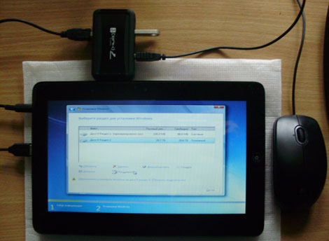 Как установить windows 7 на планшет